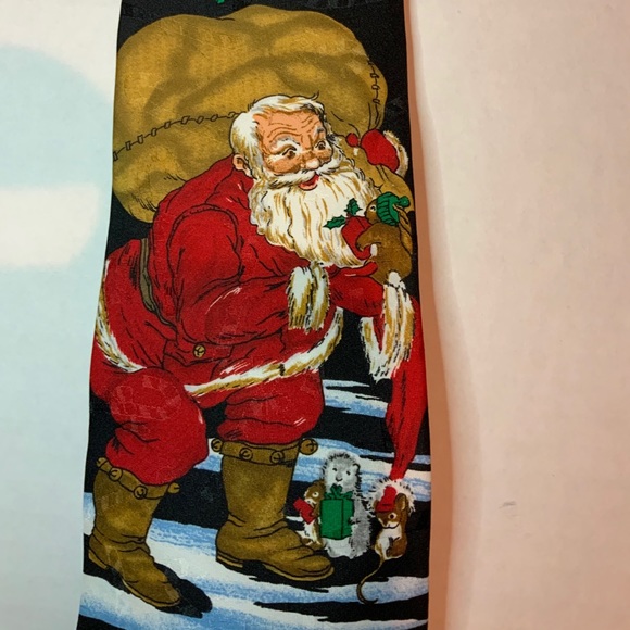 Christmas Santa Claus tie - Picture 1 of 7